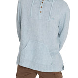 Polerón Lino Orgánico Hombre Linen Verde Rockford