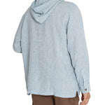 Polerón Lino Orgánico Hombre Linen Verde Rockford
