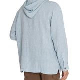 Polerón Lino Orgánico Hombre Linen Verde Rockford