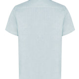 Camisa Lino Orgánico Hombre Braga Verde Rockford