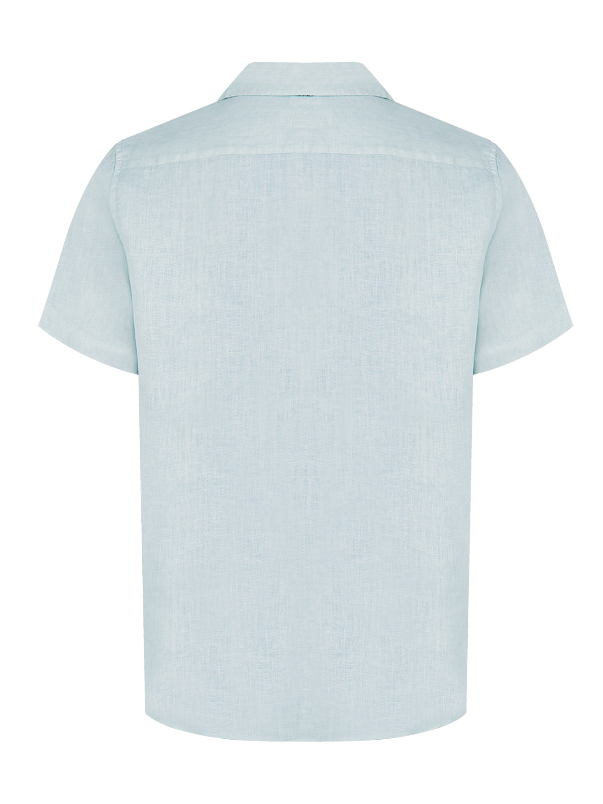 Camisa Lino Orgánico Hombre Braga Verde Rockford