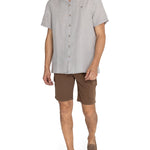 Camisa Lino Orgánico Hombre Braga Gris Rockford