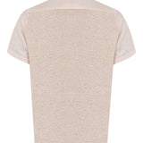 Camisa Lino Orgánico Hombre Linenjer Beige Rockford