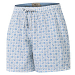 Traje De Baño Fibras Recicladas Hombre Izam Celeste Rockford