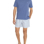 Traje De Baño Fibras Recicladas Hombre Izam Celeste Rockford