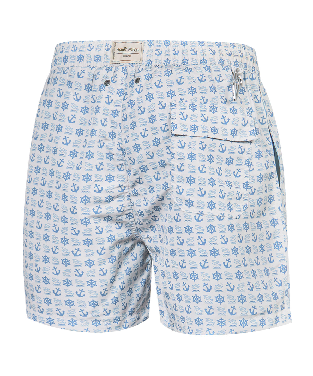 Traje De Baño Fibras Recicladas Hombre Izam Celeste Rockford