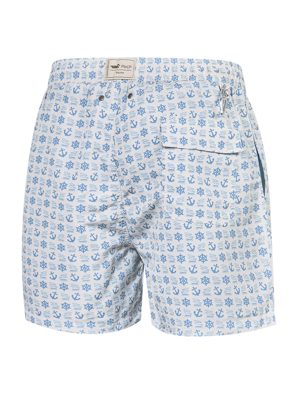Traje De Baño Fibras Recicladas Hombre Izam Celeste Rockford