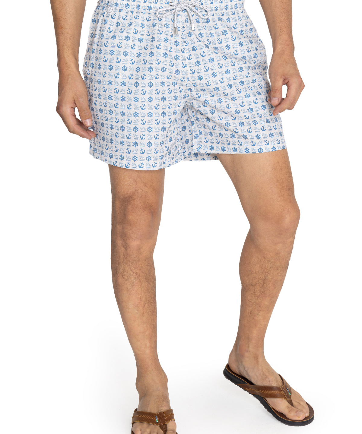 Traje De Baño Fibras Recicladas Hombre Izam Celeste Rockford