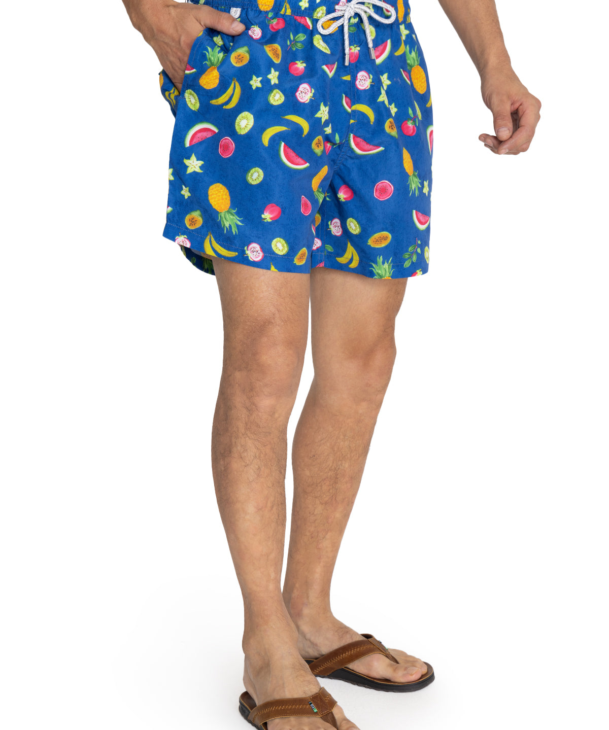 Traje De Baño Fibras Recicladas Hombre Izam Azul Oscuro Rockford