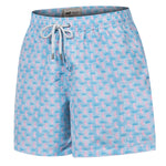 Traje De Baño Fibras Recicladas Hombre Izam Azul Claro Rockford