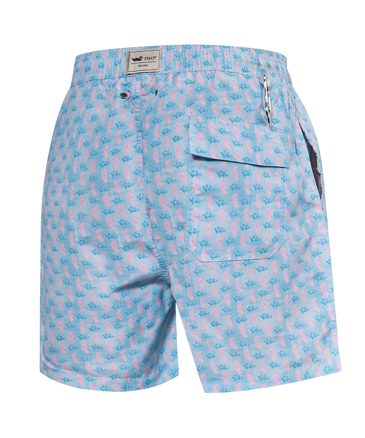 Traje De Baño Fibras Recicladas Hombre Izam Azul Claro Rockford