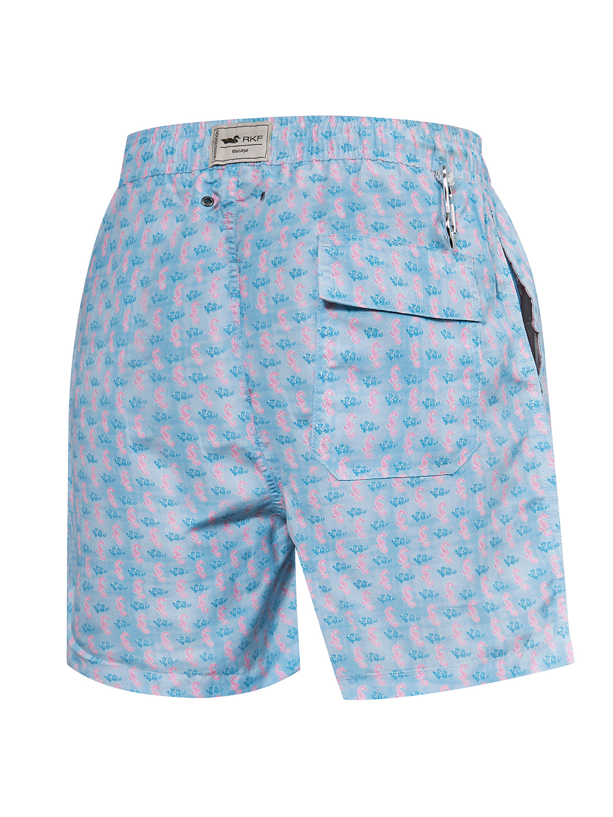 Traje De Baño Fibras Recicladas Hombre Izam Azul Claro Rockford