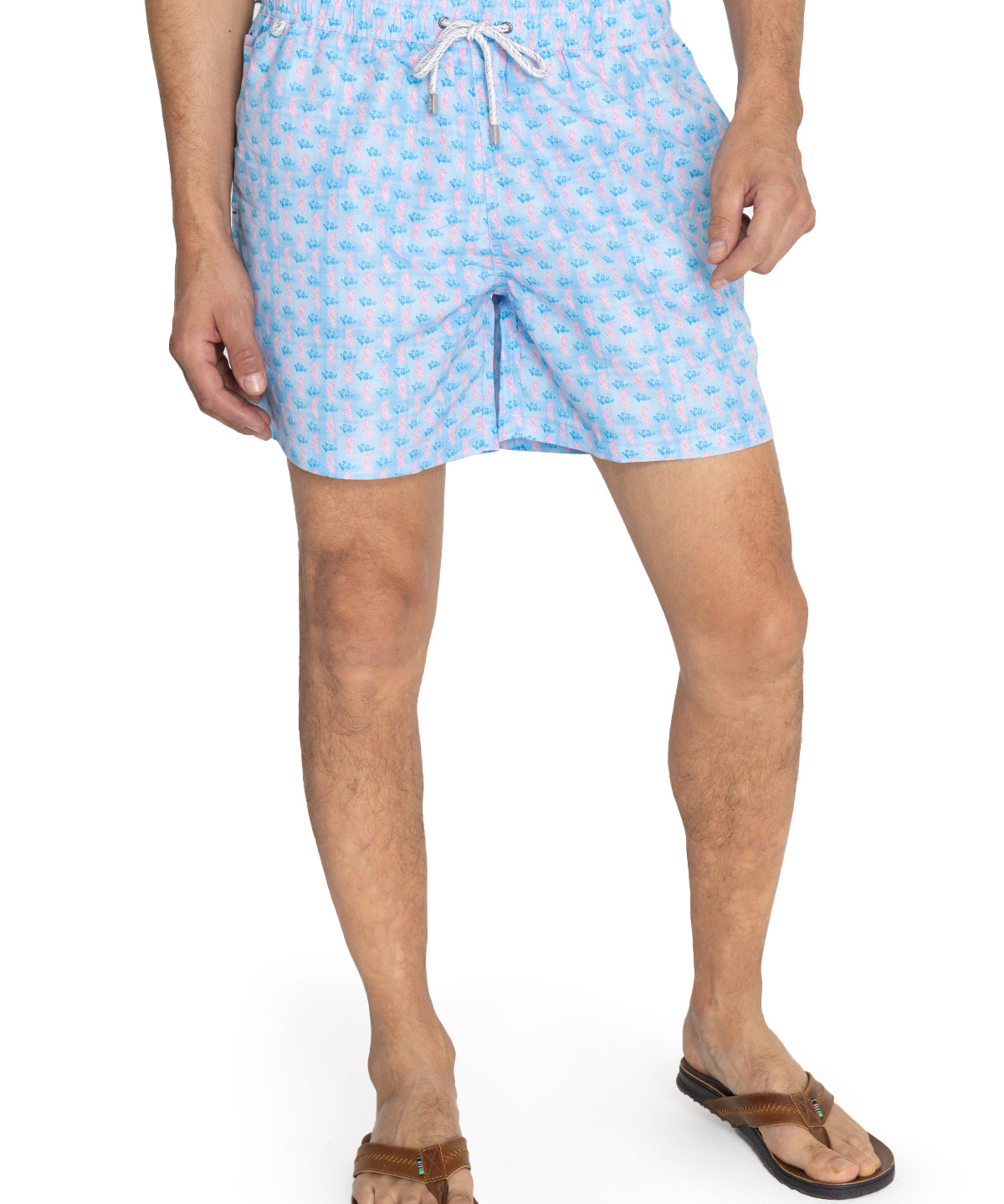 Traje De Baño Fibras Recicladas Hombre Izam Azul Claro Rockford