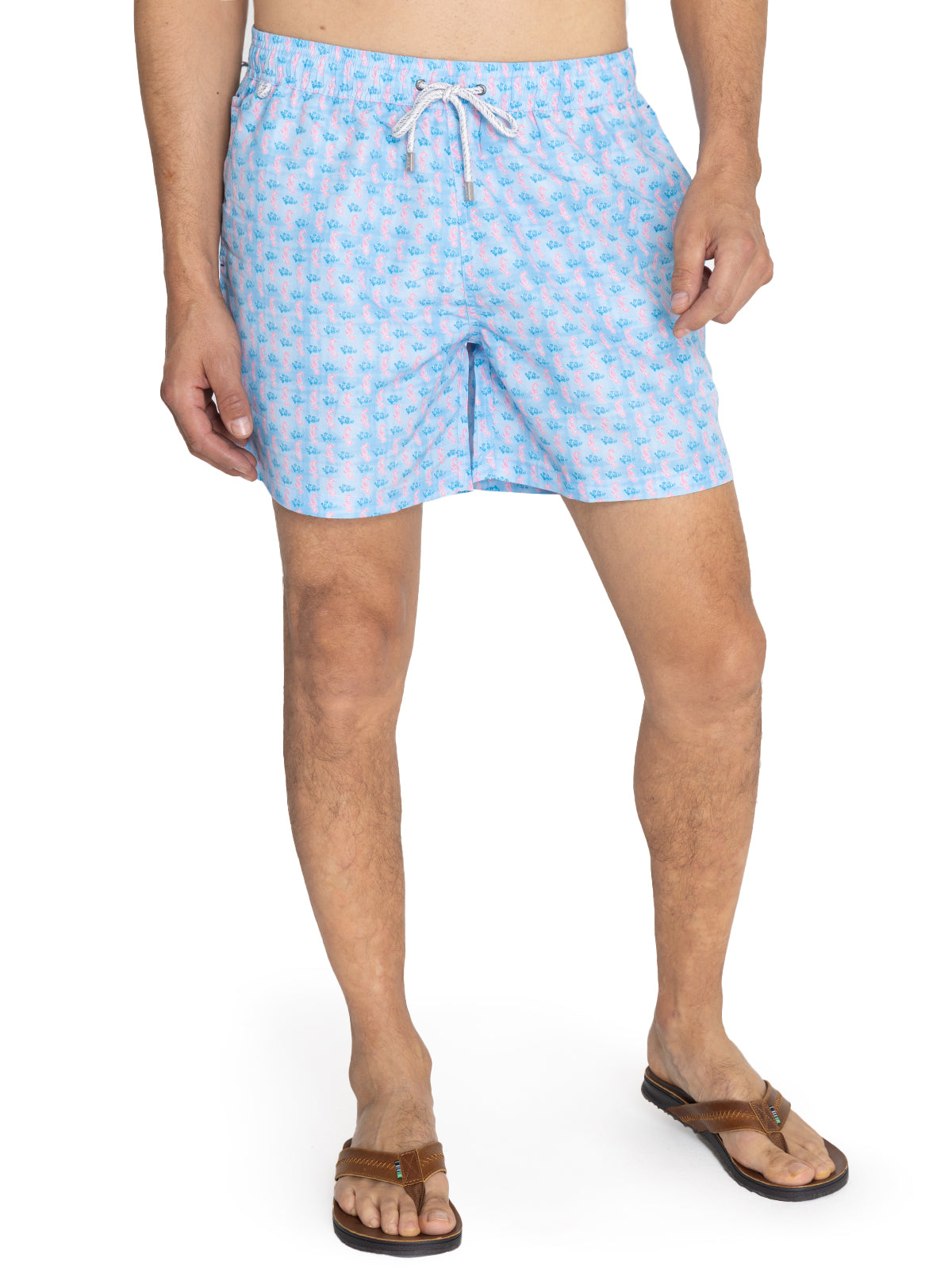 Traje De Baño Fibras Recicladas Hombre Izam Azul Claro Rockford