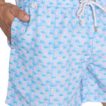 Traje De Baño Fibras Recicladas Hombre Izam Azul Claro Rockford