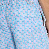 Traje De Baño Fibras Recicladas Hombre Izam Azul Claro Rockford