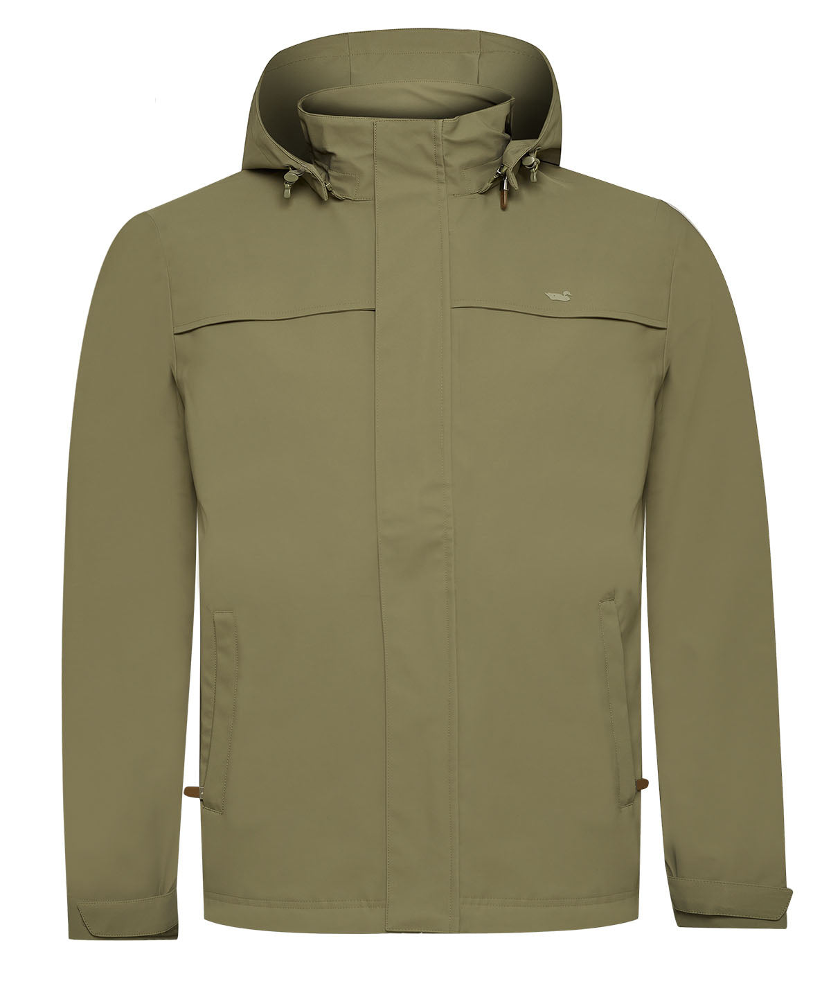 Cortaviento Fibras Recicladas Hombre Rain Verde Rockford