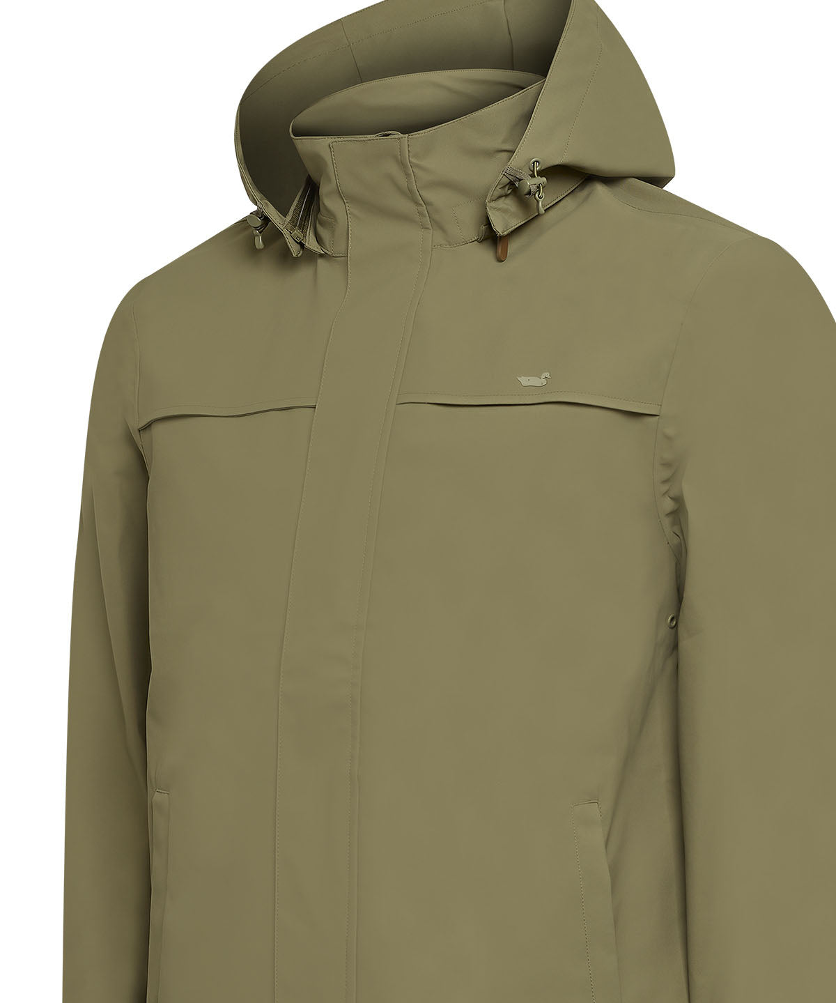 Cortaviento Fibras Recicladas Hombre Rain Verde Rockford