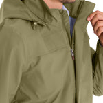 Cortaviento Fibras Recicladas Hombre Rain Verde Rockford