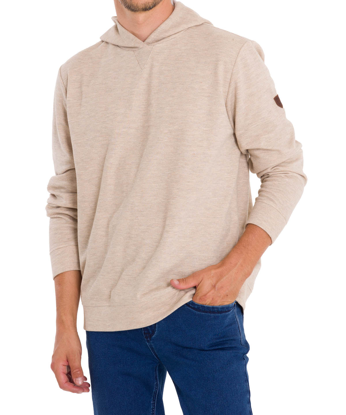Polerón Algodón Orgánico Hombre Parma Gris Rockford