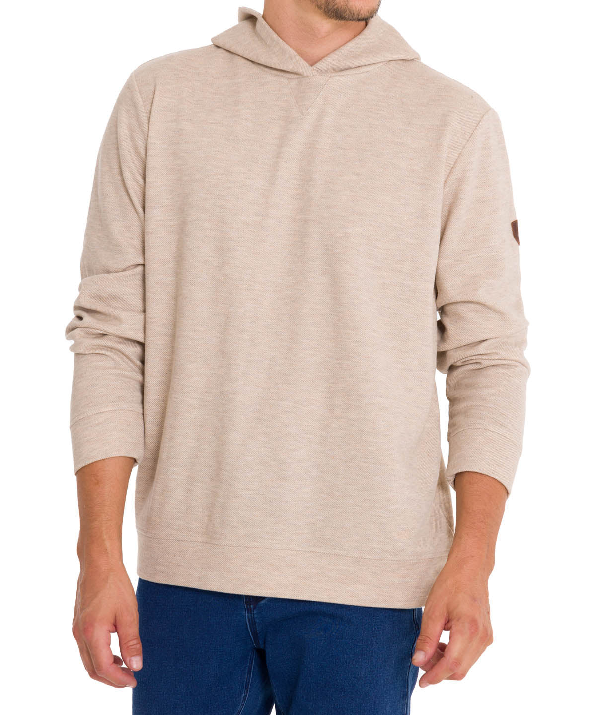 Polerón Algodón Orgánico Hombre Parma Gris Rockford
