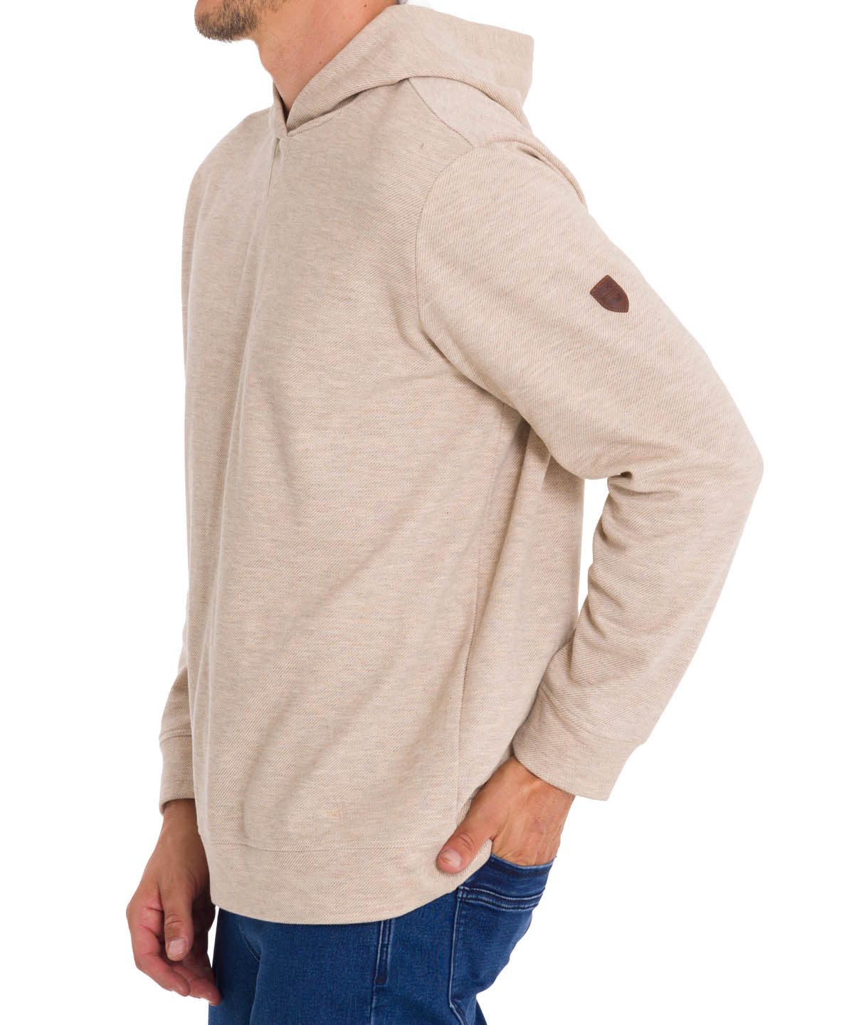 Polerón Algodón Orgánico Hombre Parma Gris Rockford