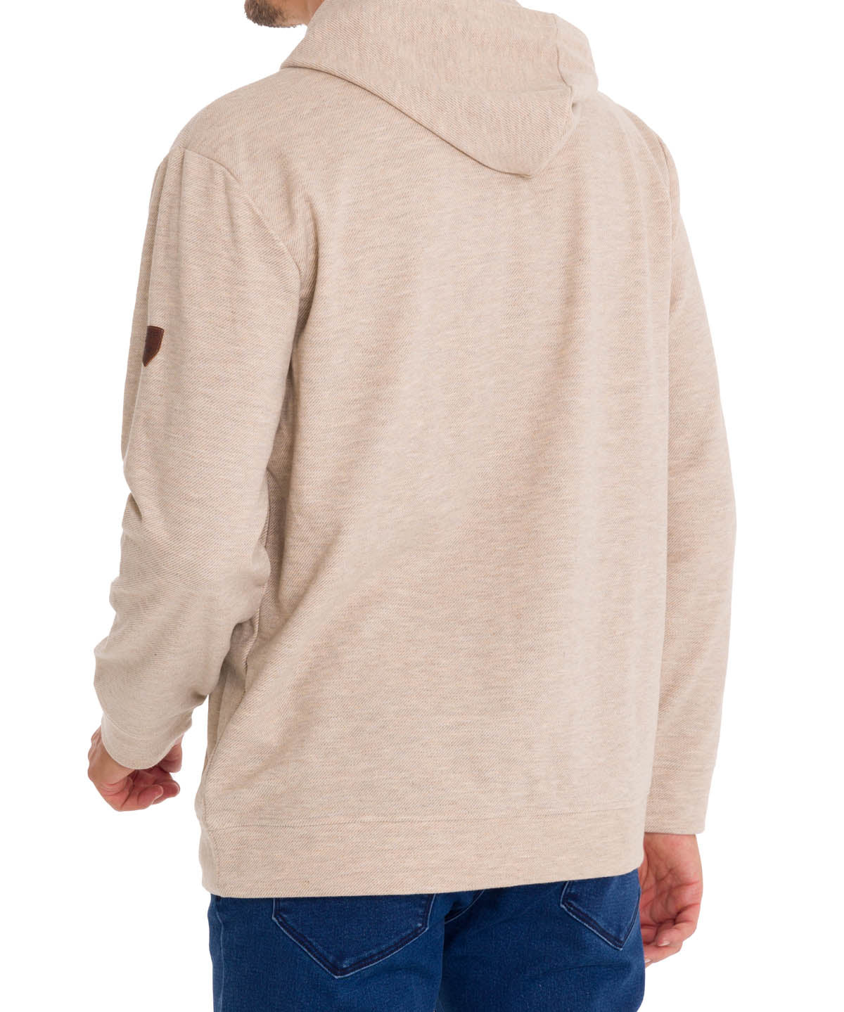Polerón Algodón Orgánico Hombre Parma Gris Rockford