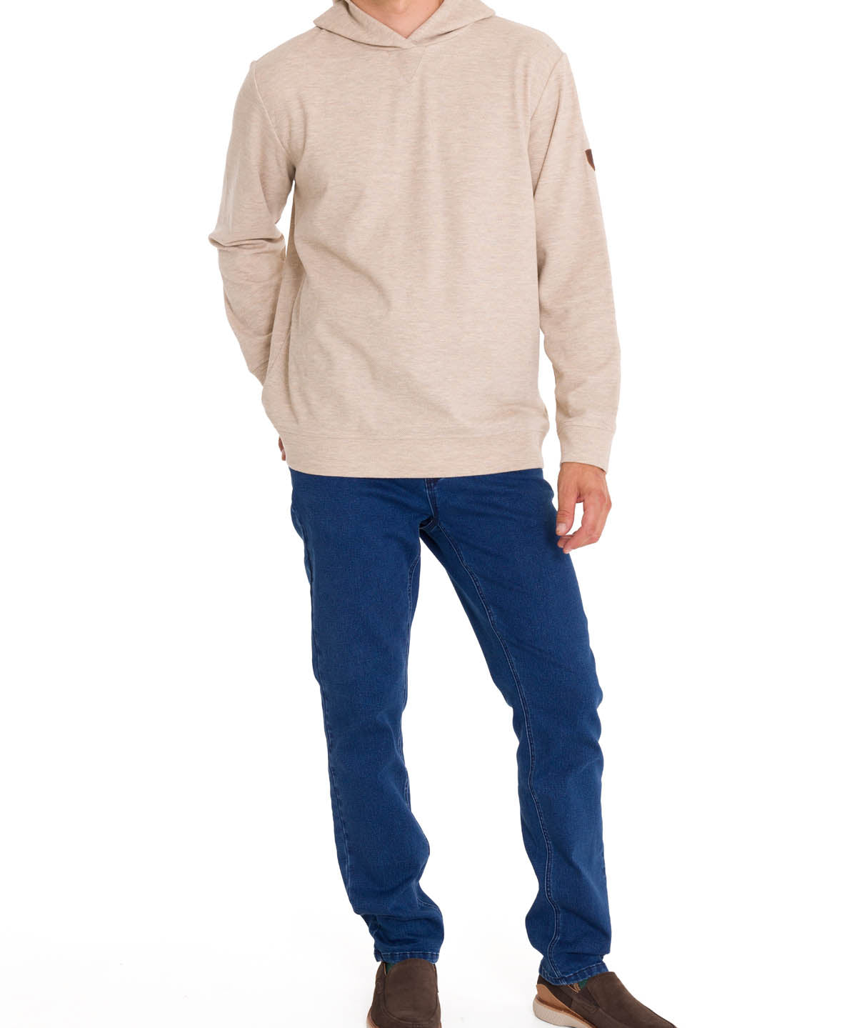 Polerón Algodón Orgánico Hombre Parma Gris Rockford