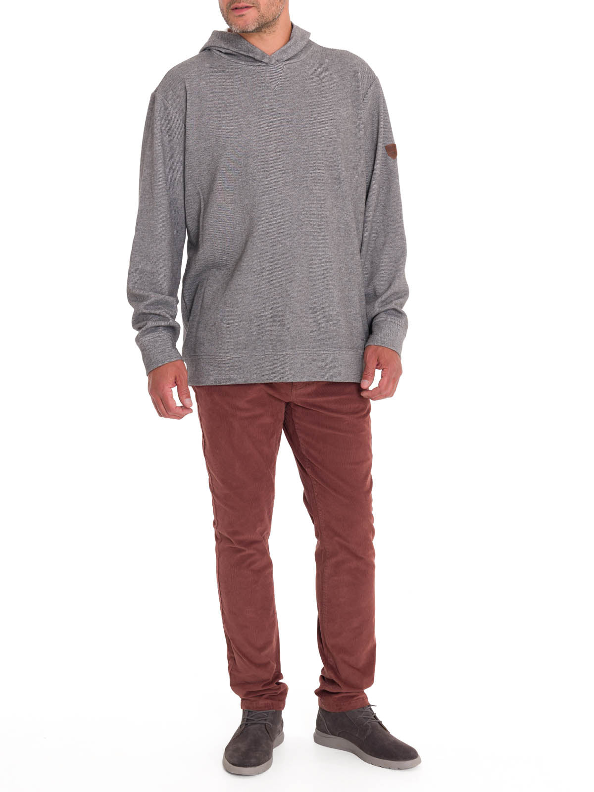 Polerón Algodón Orgánico Hombre Parma Beige Rockford