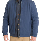 Polerón Algodón Orgánico Hombre Orvieto Azul Rockford