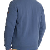 Polerón Algodón Orgánico Hombre Orvieto Azul Rockford