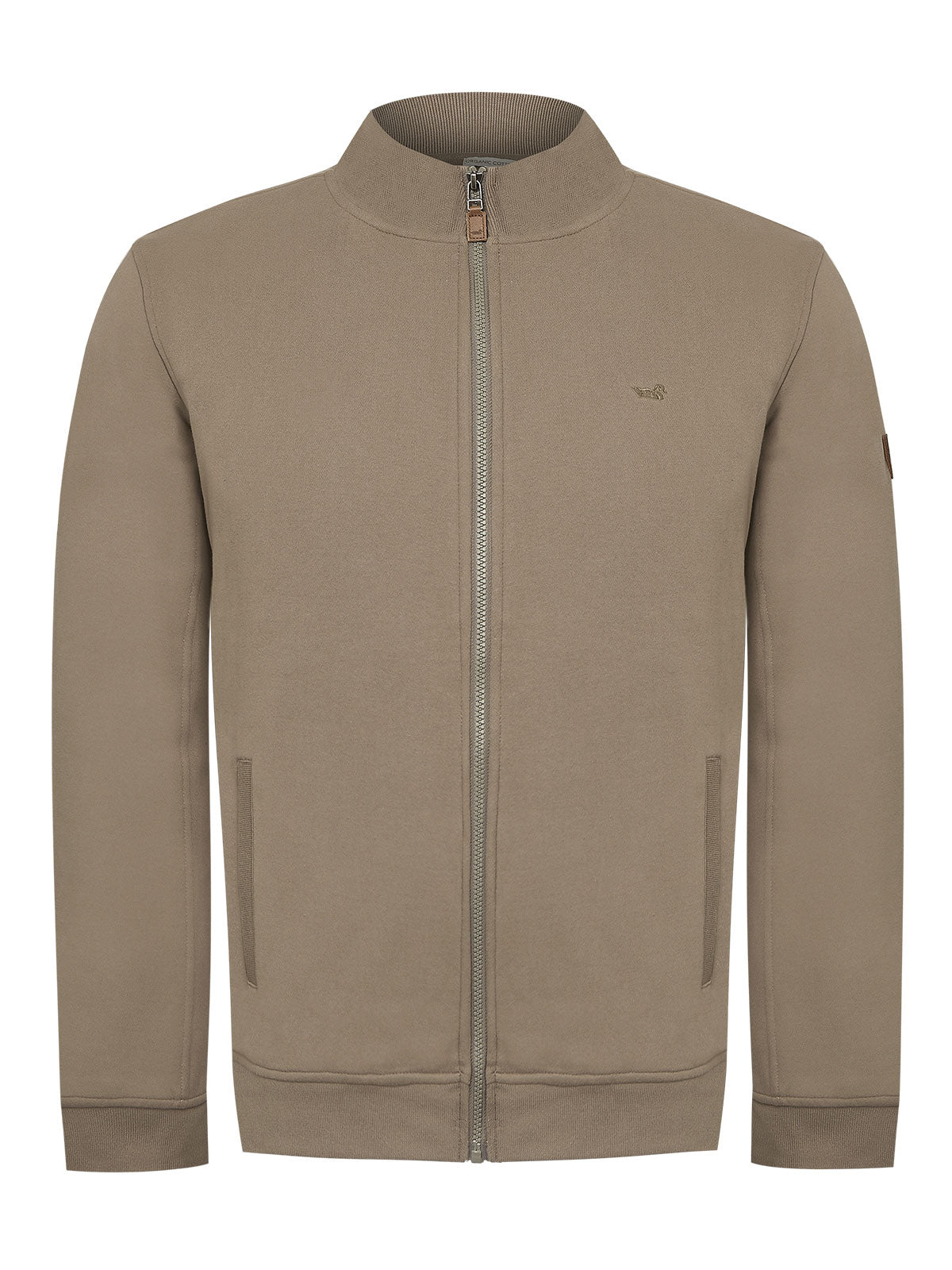 Polerón Algodón Orgánico Hombre Orvieto Gris Rockford