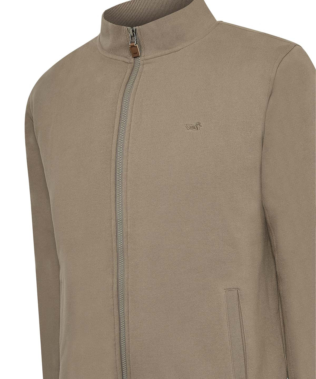 Polerón Algodón Orgánico Hombre Orvieto Gris Rockford