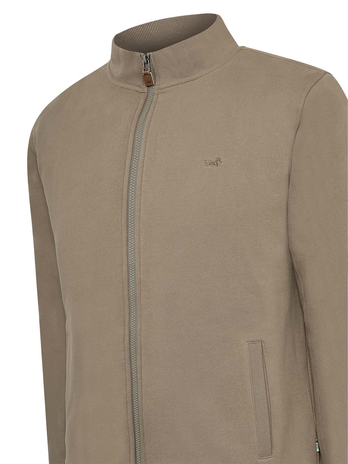 Polerón Algodón Orgánico Hombre Orvieto Gris Rockford