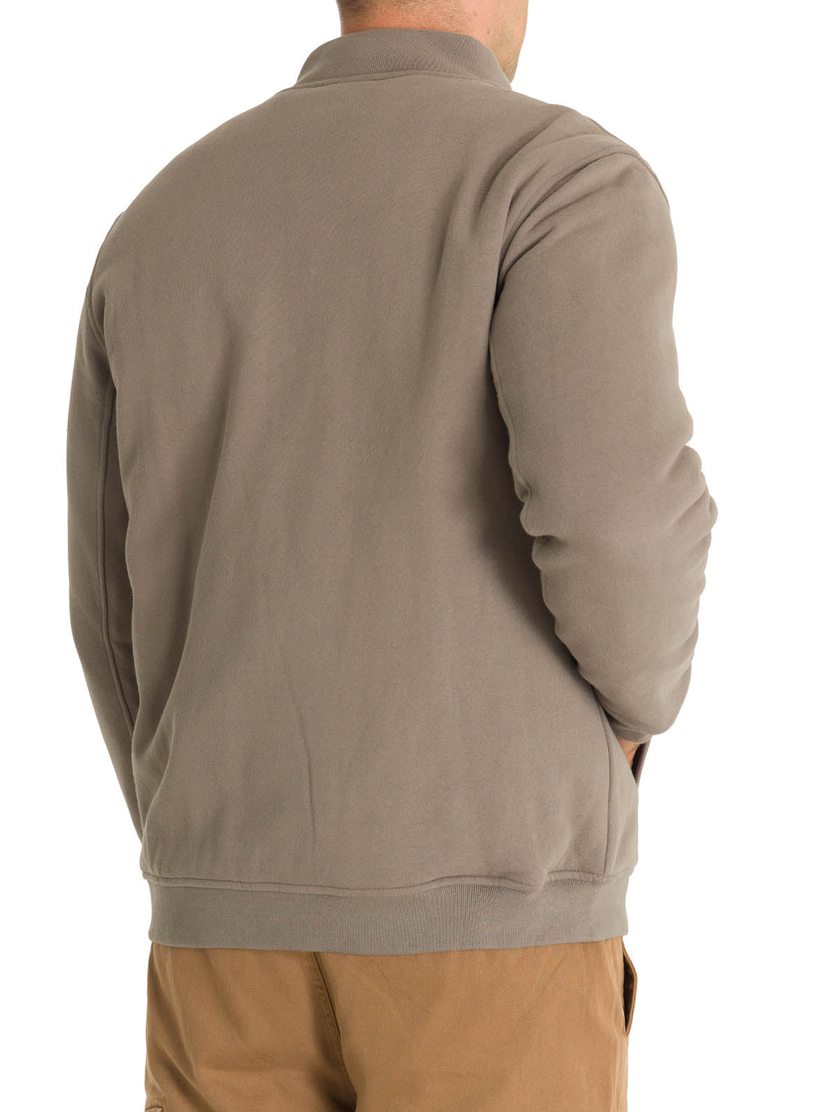 Polerón Algodón Orgánico Hombre Orvieto Gris Rockford