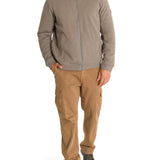 Polerón Algodón Orgánico Hombre Orvieto Gris Rockford