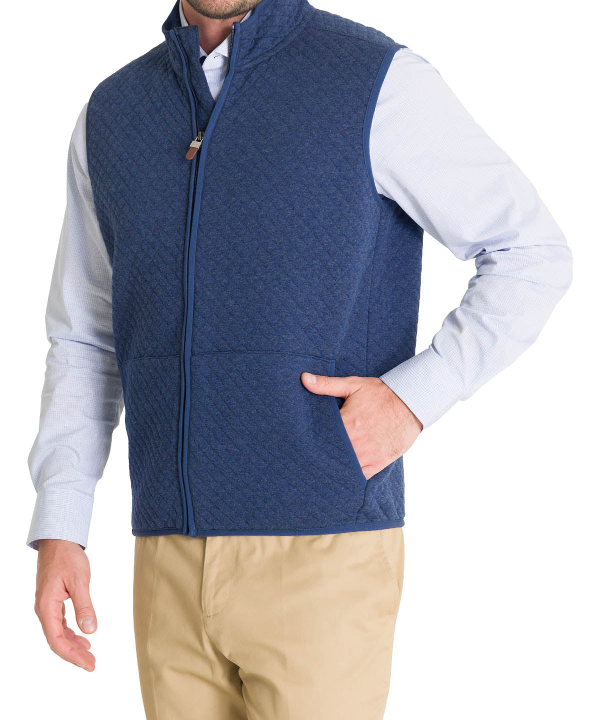 Chaqueta Algodón Orgánico Hombre Rhombo Azul Rockford