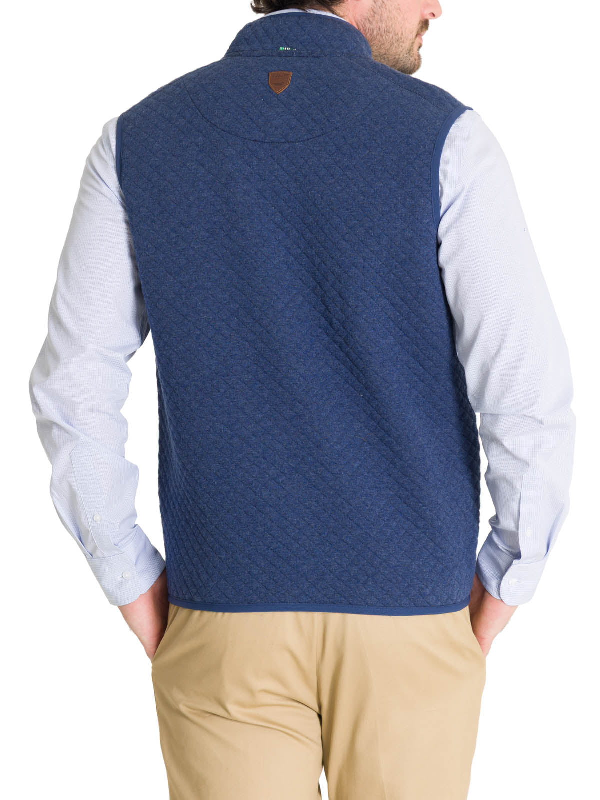 Chaqueta Algodón Orgánico Hombre Rhombo Azul Rockford