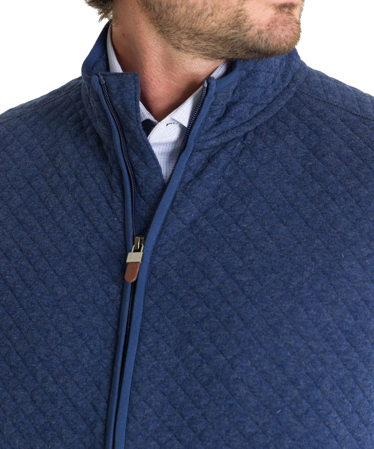 Chaqueta Algodón Orgánico Hombre Rhombo Azul Rockford