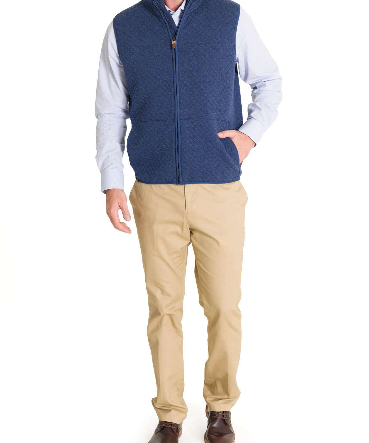 Chaqueta Algodón Orgánico Hombre Rhombo Azul Rockford