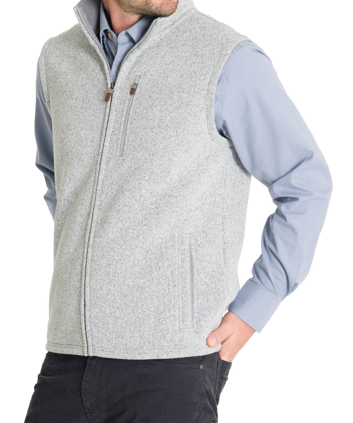 Polar Fibras Recicladas Hombre York Gris Rockford