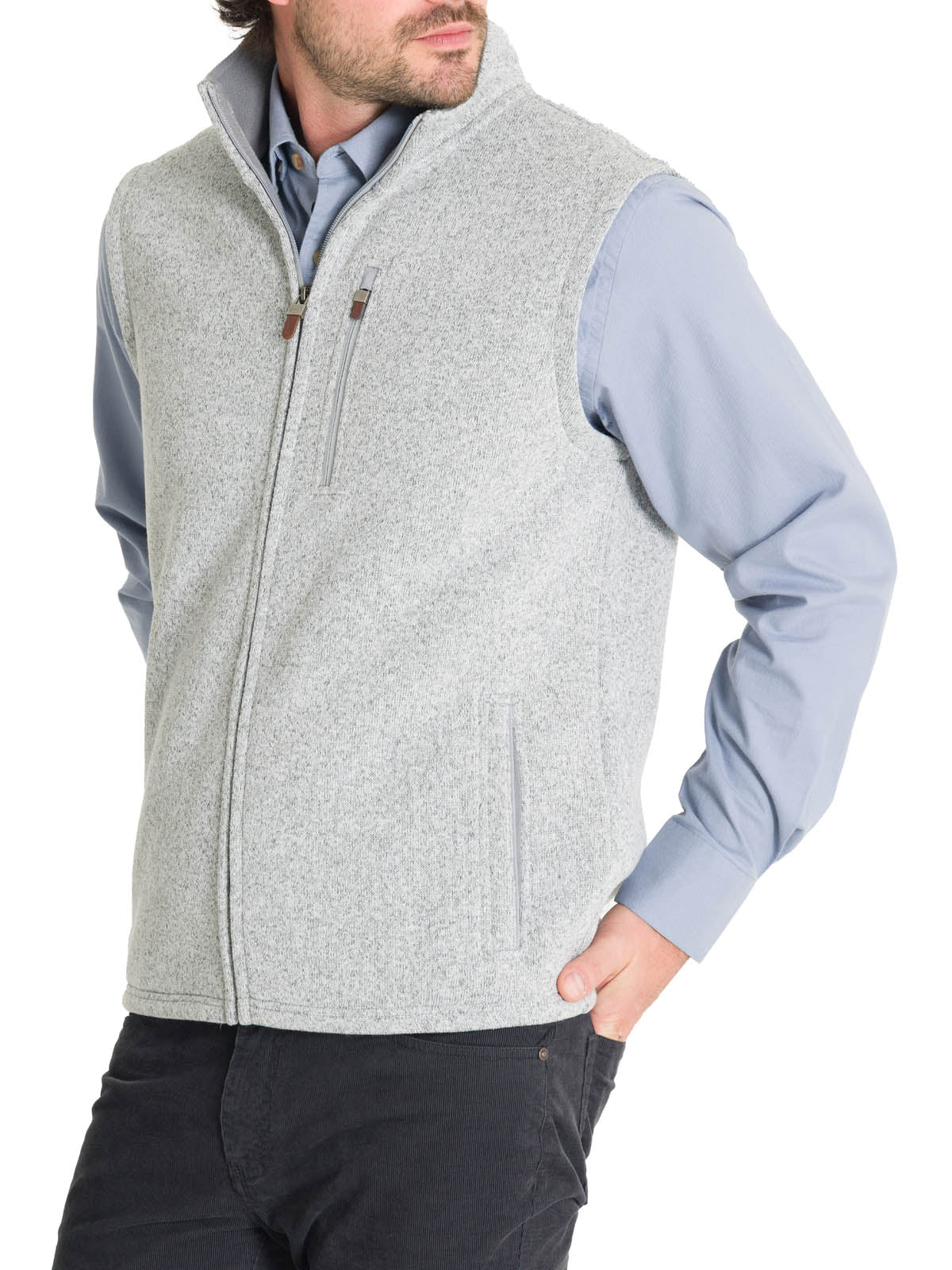 Polar Fibras Recicladas Hombre York Gris Rockford