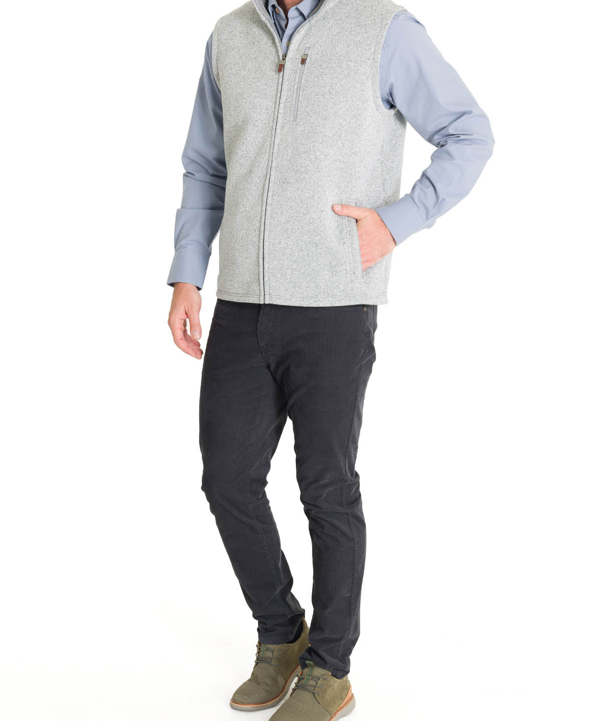Polar Fibras Recicladas Hombre York Gris Rockford