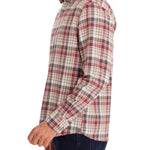 Camisa Algodón Orgánico Hombre Flannel Café Rockford