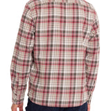 Camisa Algodón Orgánico Hombre Flannel Café Rockford