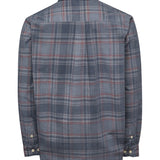 Camisa Algodón Orgánico Hombre Tartancord Verde Rockford