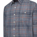 Camisa Algodón Orgánico Hombre Tartancord Verde Rockford