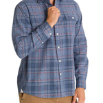 Camisa Algodón Orgánico Hombre Tartancord Verde Rockford
