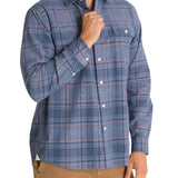 Camisa Algodón Orgánico Hombre Tartancord Verde Rockford