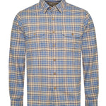 Camisa Algodón Orgánico Hombre Padua Azul Rockford